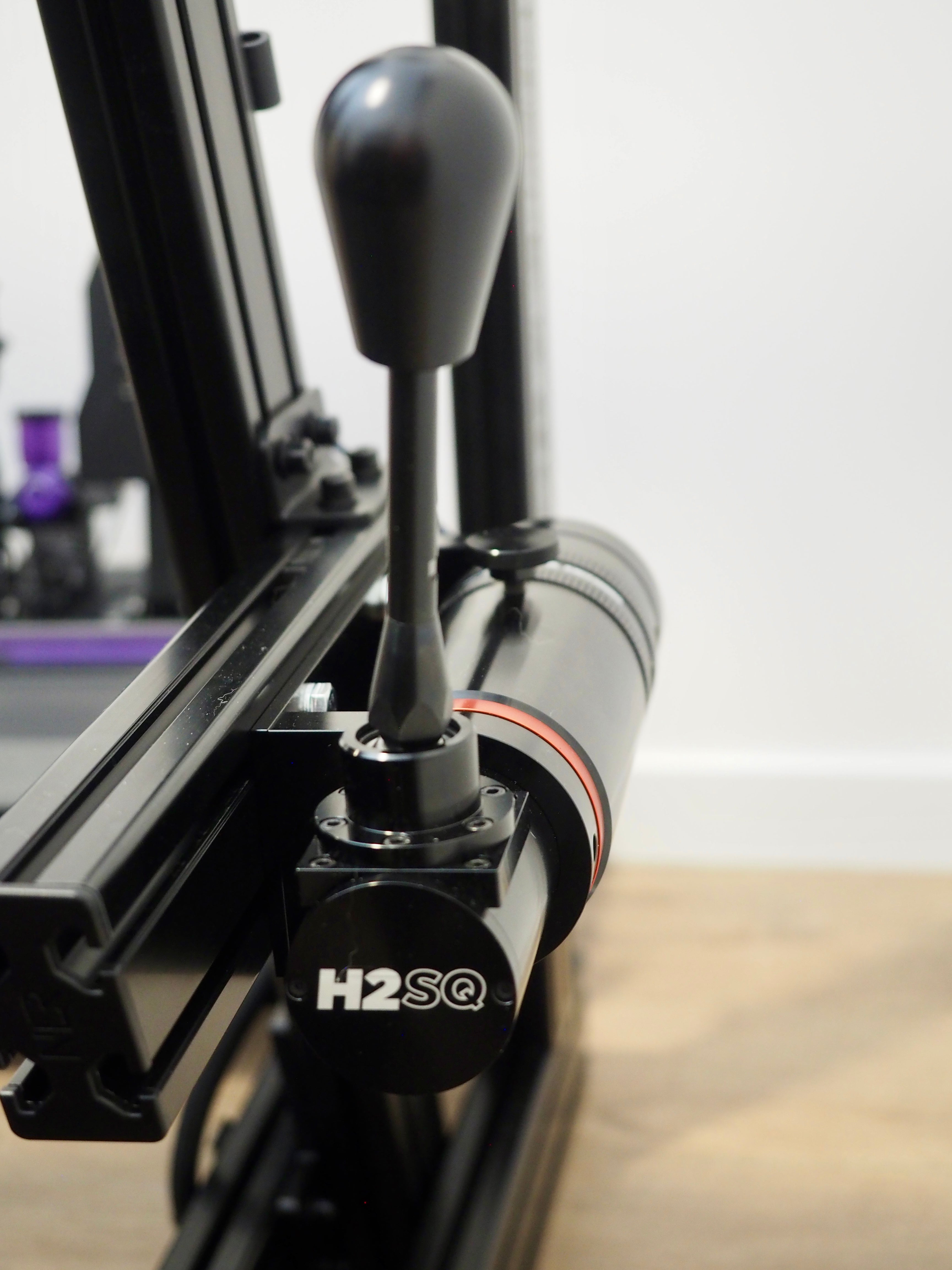 Full Push Podium Build complete direct-drive sim racing rig — Calgary assembled