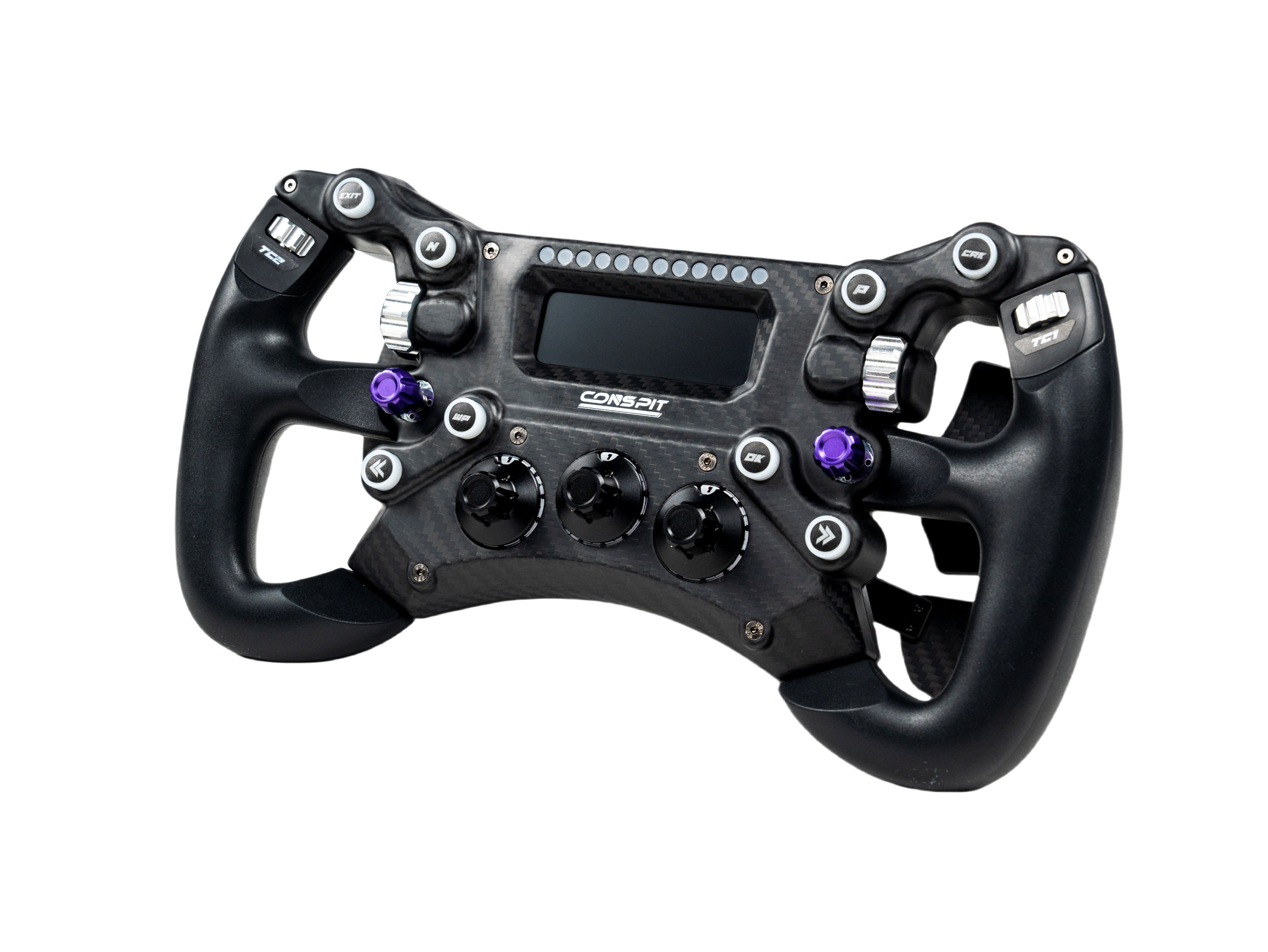 Conspit 300 GT sim racing steering wheel — 300mm GT-style ergonomic wheel