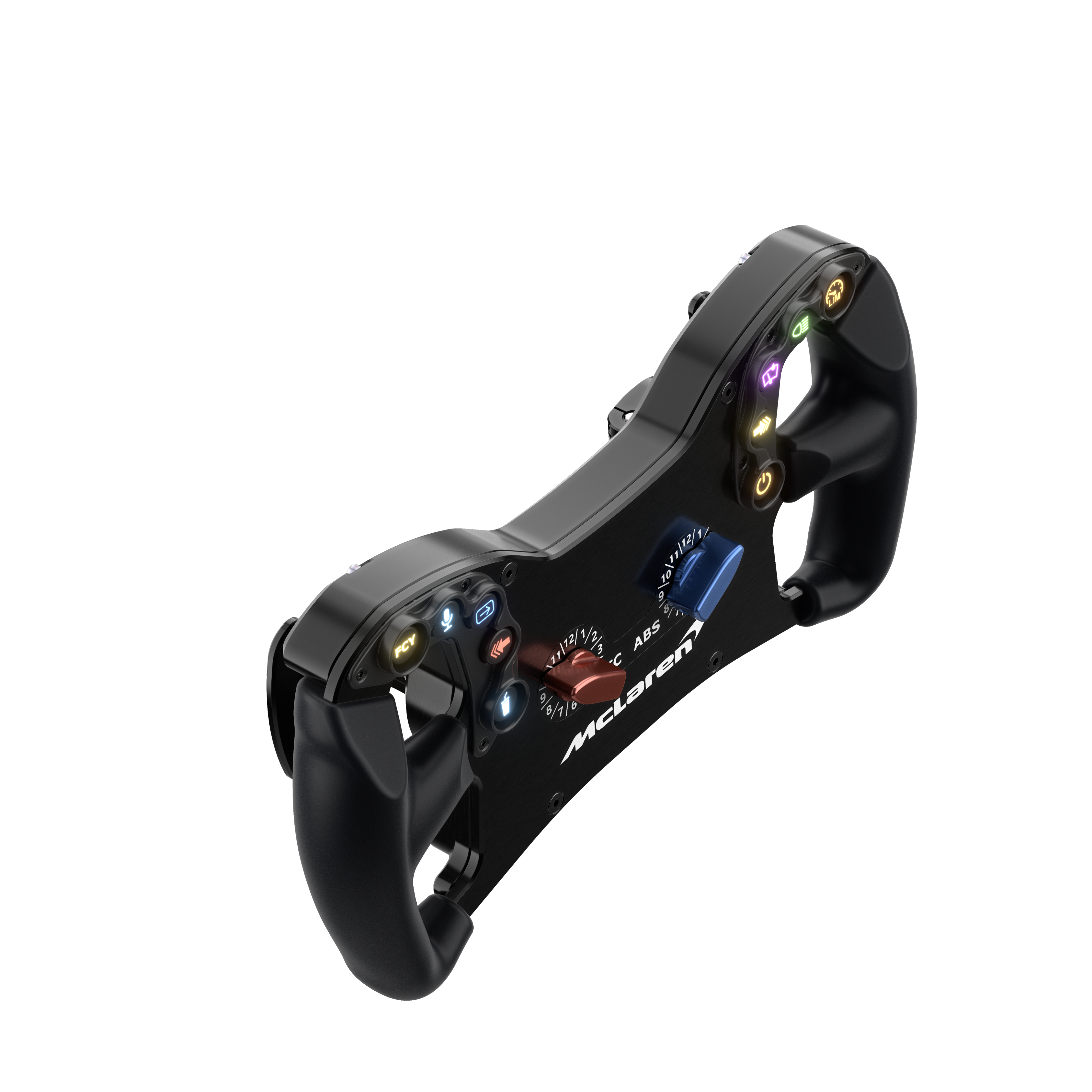 Ascher Racing McLaren Artura GT4 USB sim racing steering wheel — licensed GT4 replica
