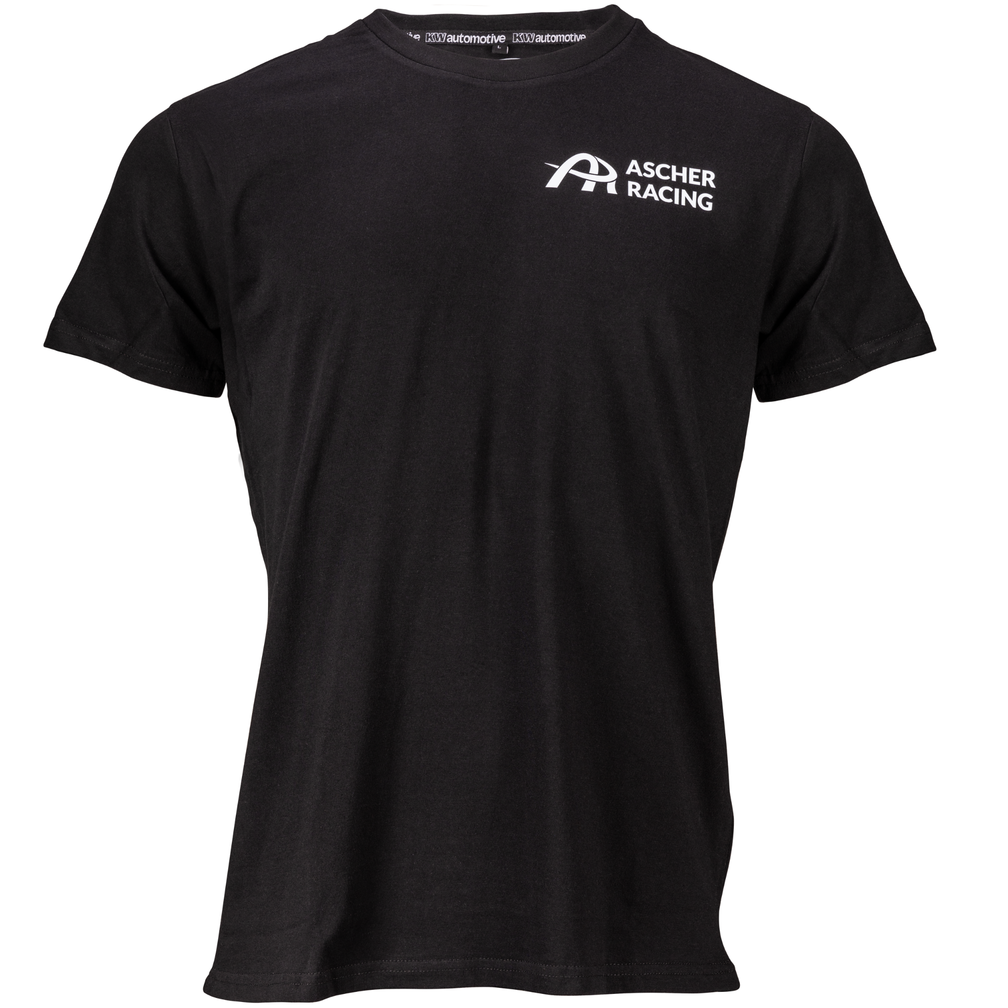 Ascher Racing Basic sim racing t-shirt — clean branded logo tee