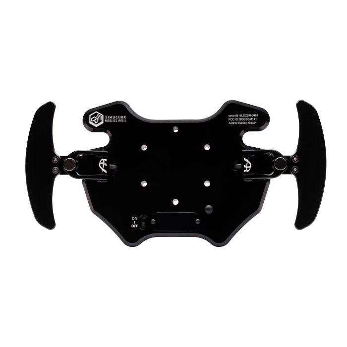 Ascher Racing B24L-SC sim racing wheel hub — large 24-button SimuCube compatible hub