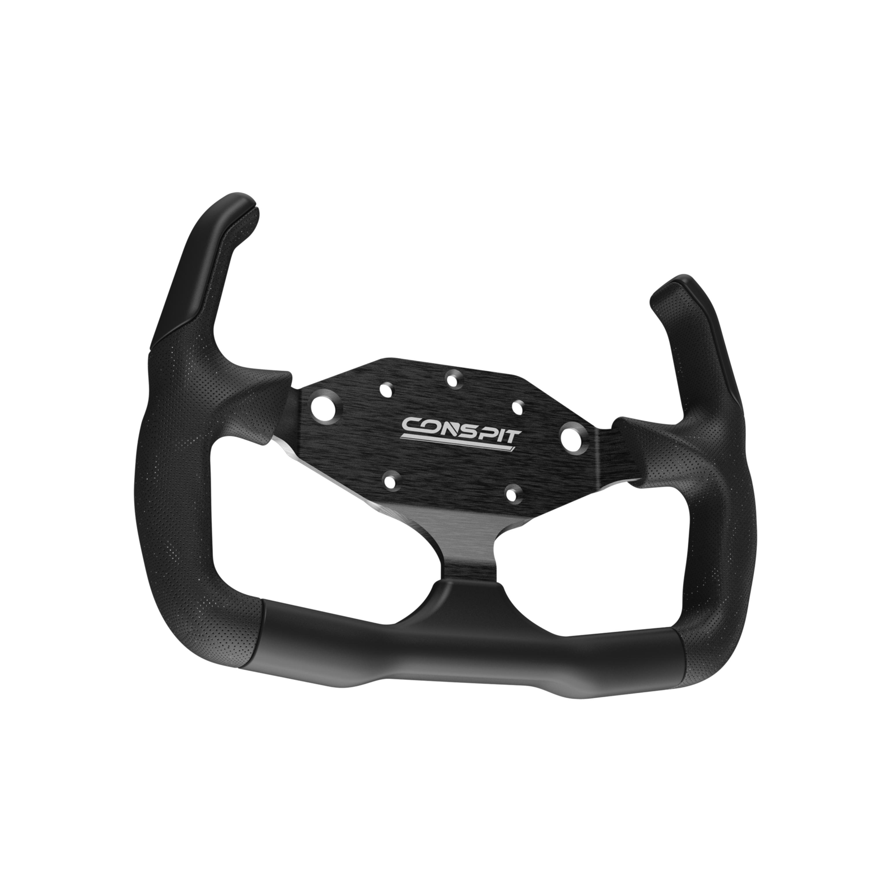 Conspit CX295 open top sim racing wheel rim — 295mm F1-inspired open-face design