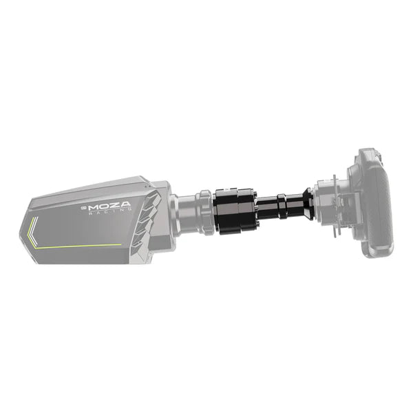 MOZA 15cm base extension rod for sim racing wheelbase steering column adjustment
