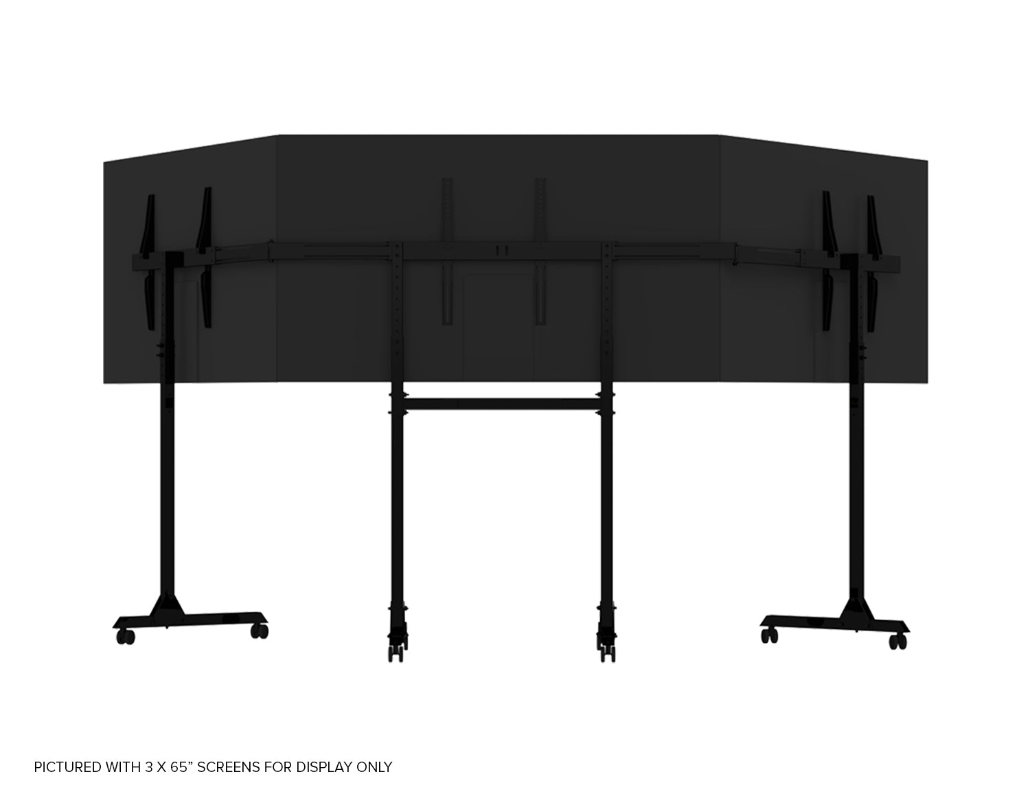 Next Level Racing free standing triple monitor stand for sim racing