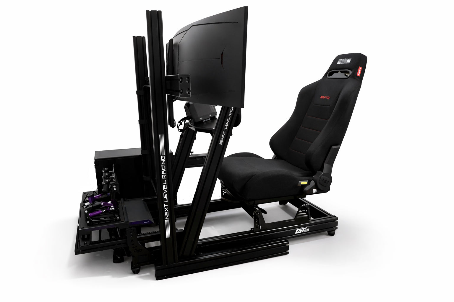 Full Push Apex Series turnkey sim racing rig — complete direct-drive setup ready to race
