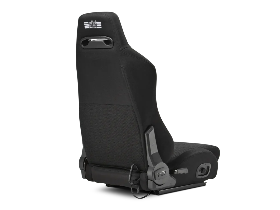 Next Level Racing ERS3 haptic feedback sim racing seat — immersive tactile simulation
