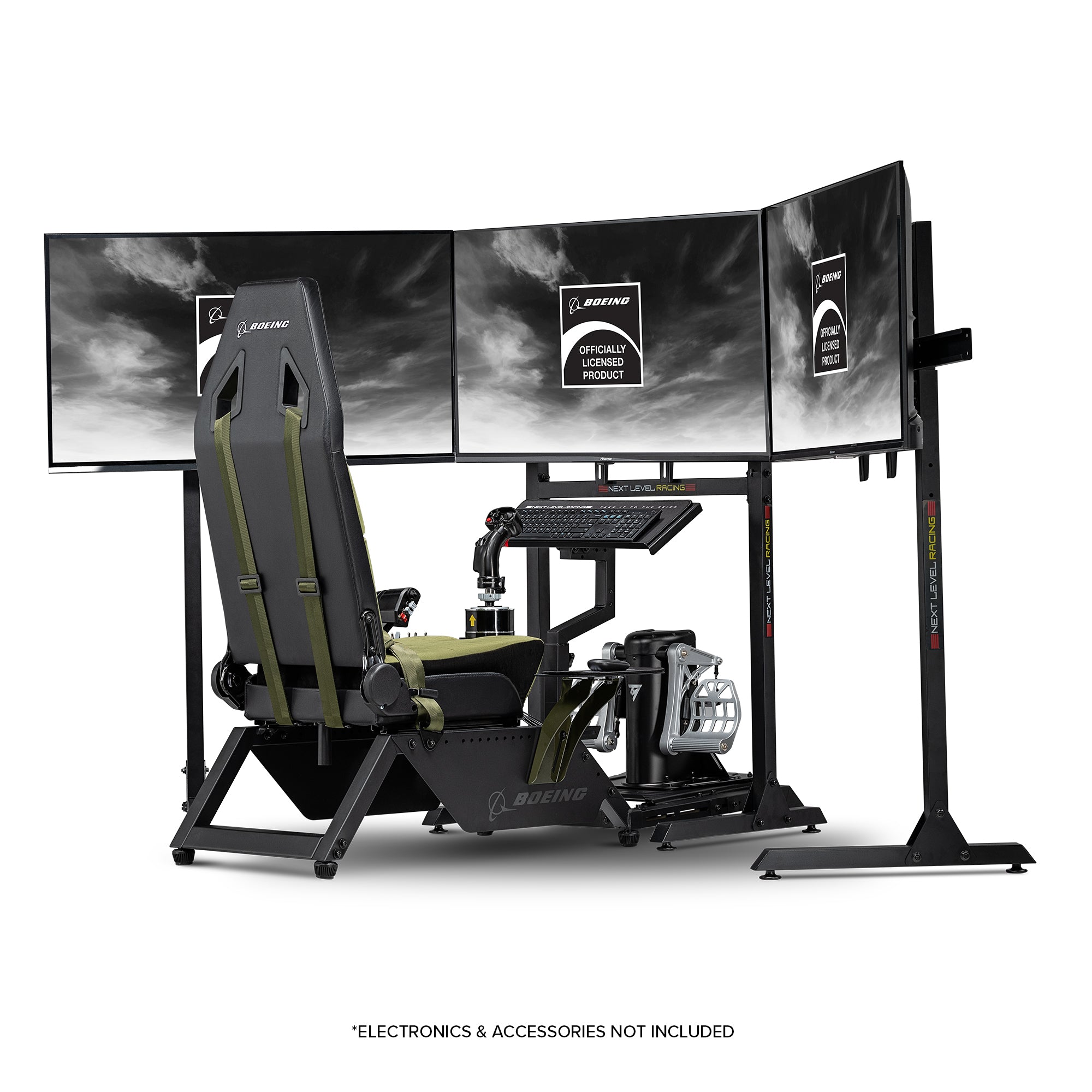 Next Level Racing Flight Simulator Boeing Military Edition cockpit