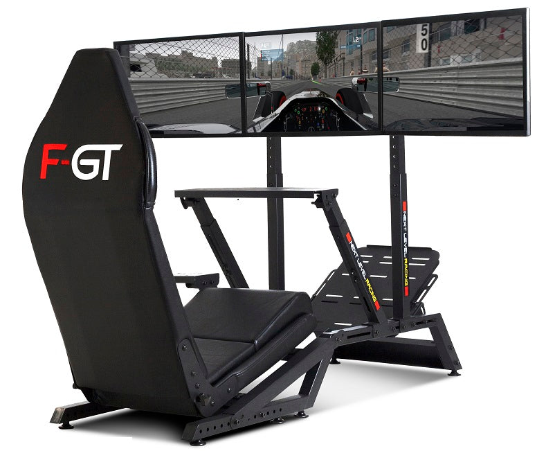 Next Level Racing F-GT Formula and GT Simulator Cockpit – Matte Black