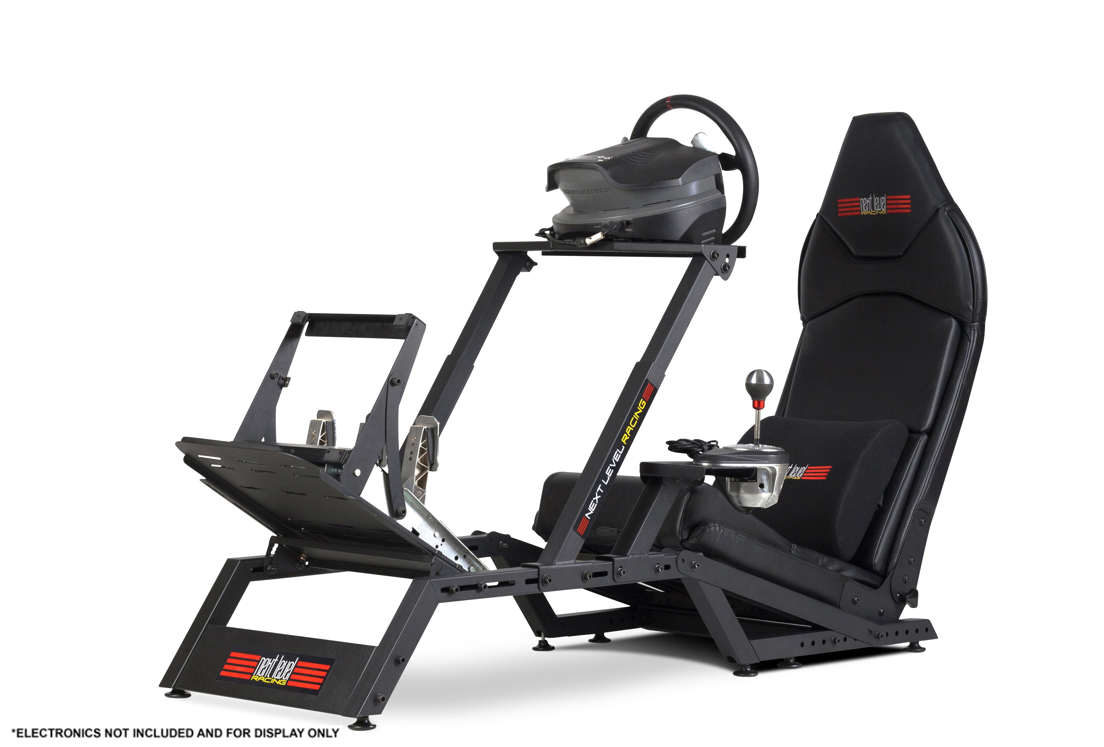Next Level Racing F-GT Formula and GT Simulator Cockpit – Matte Black