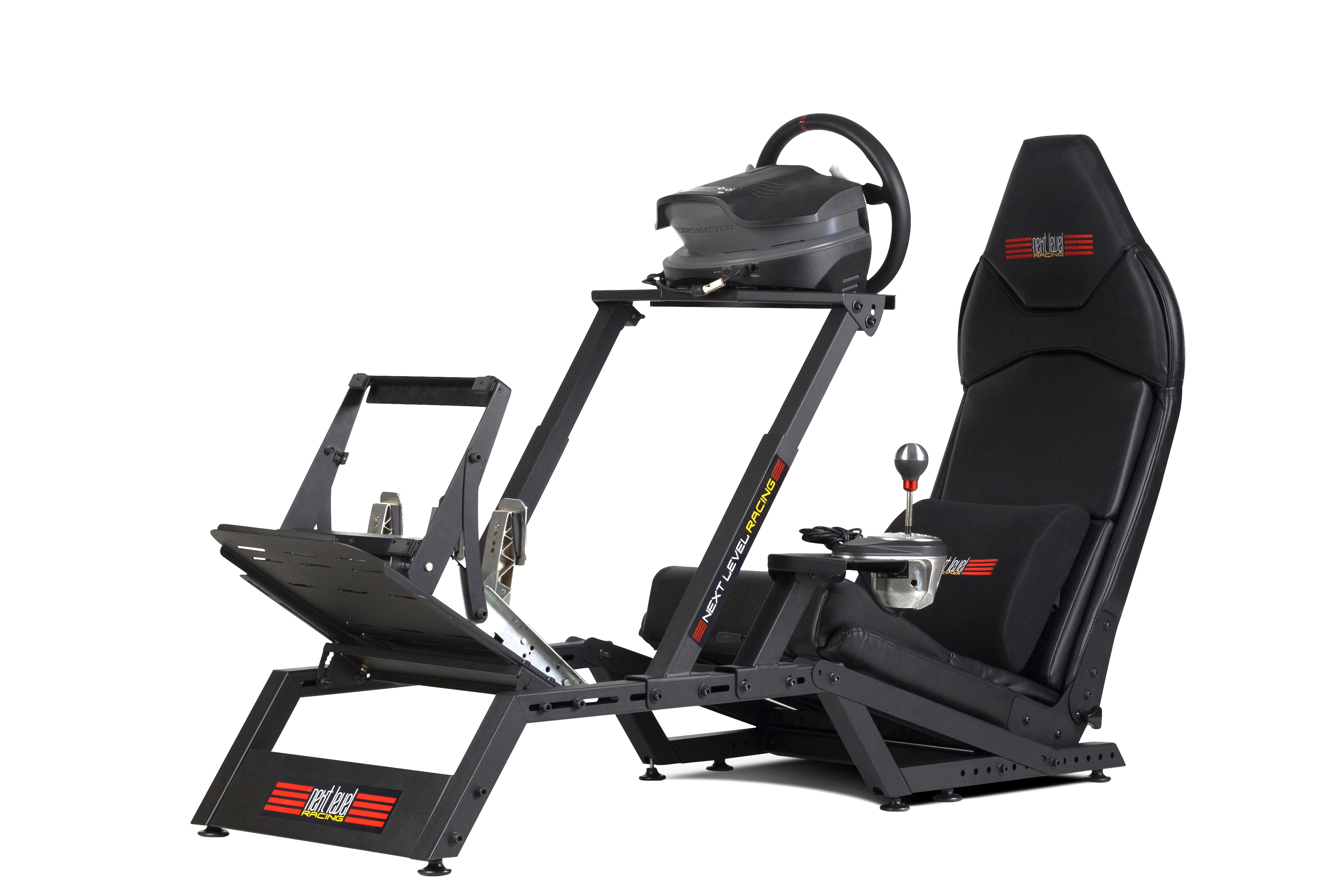 Next Level Racing F-GT Formula and GT Simulator Cockpit – Matte Black