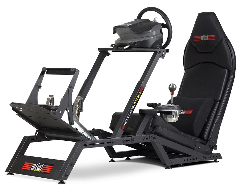 Next Level Racing F-GT Formula and GT Simulator Cockpit – Matte Black