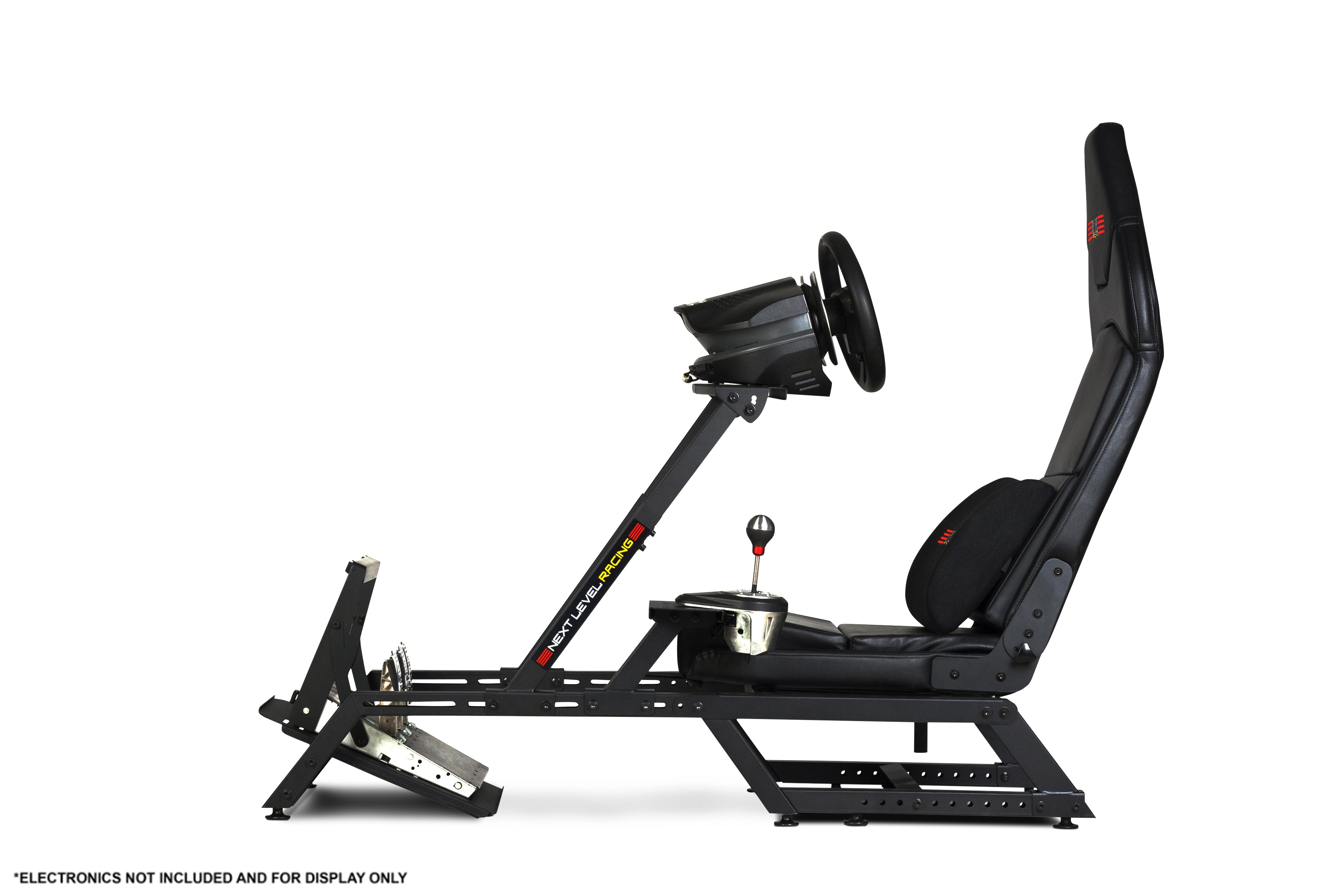 Next Level Racing F-GT Formula and GT Simulator Cockpit – Matte Black