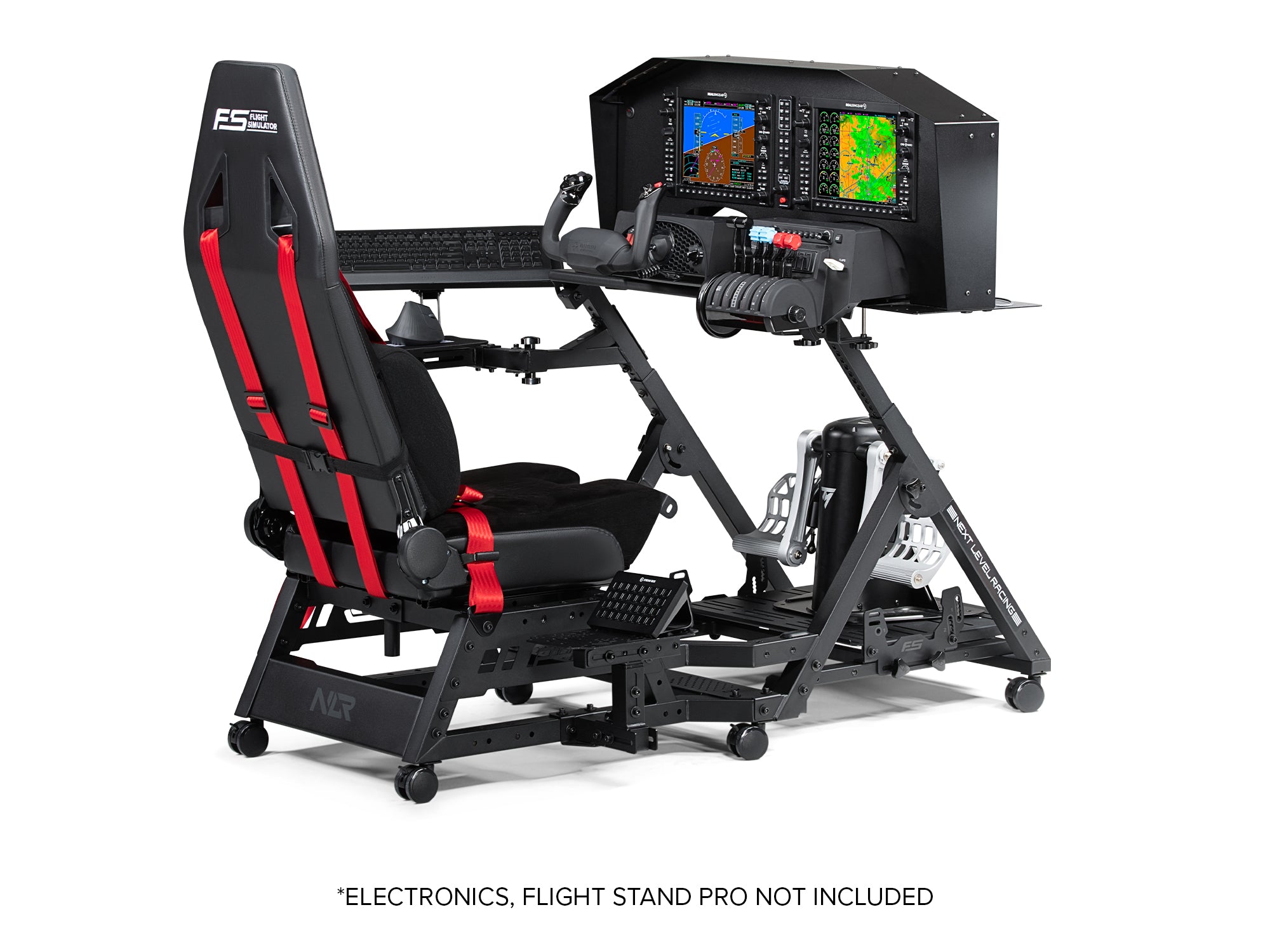 Next Level Racing Flight Seat Pro — premium flight simulation seat