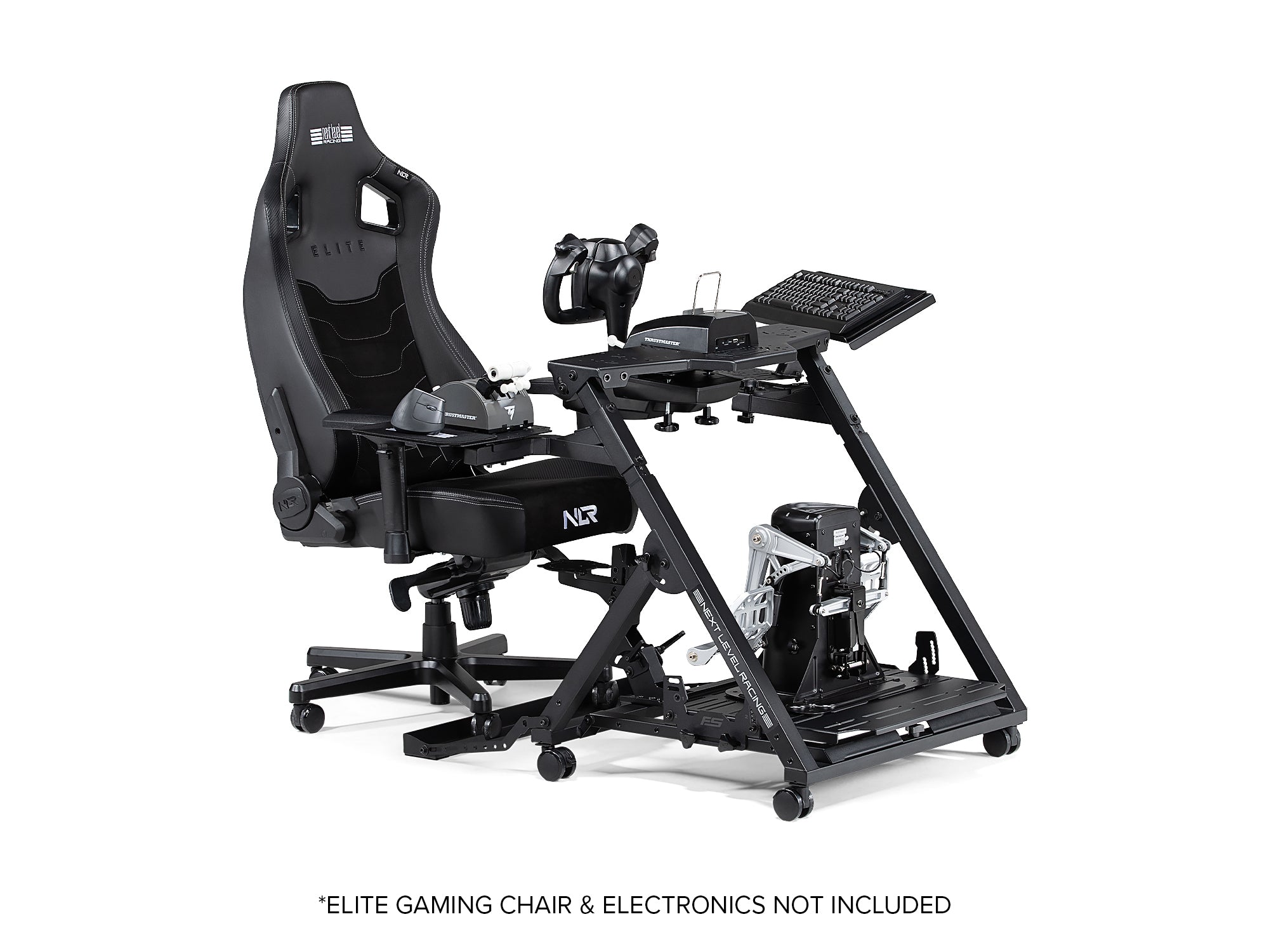 Next Level Racing Flight Stand Pro — adjustable flight simulator stand