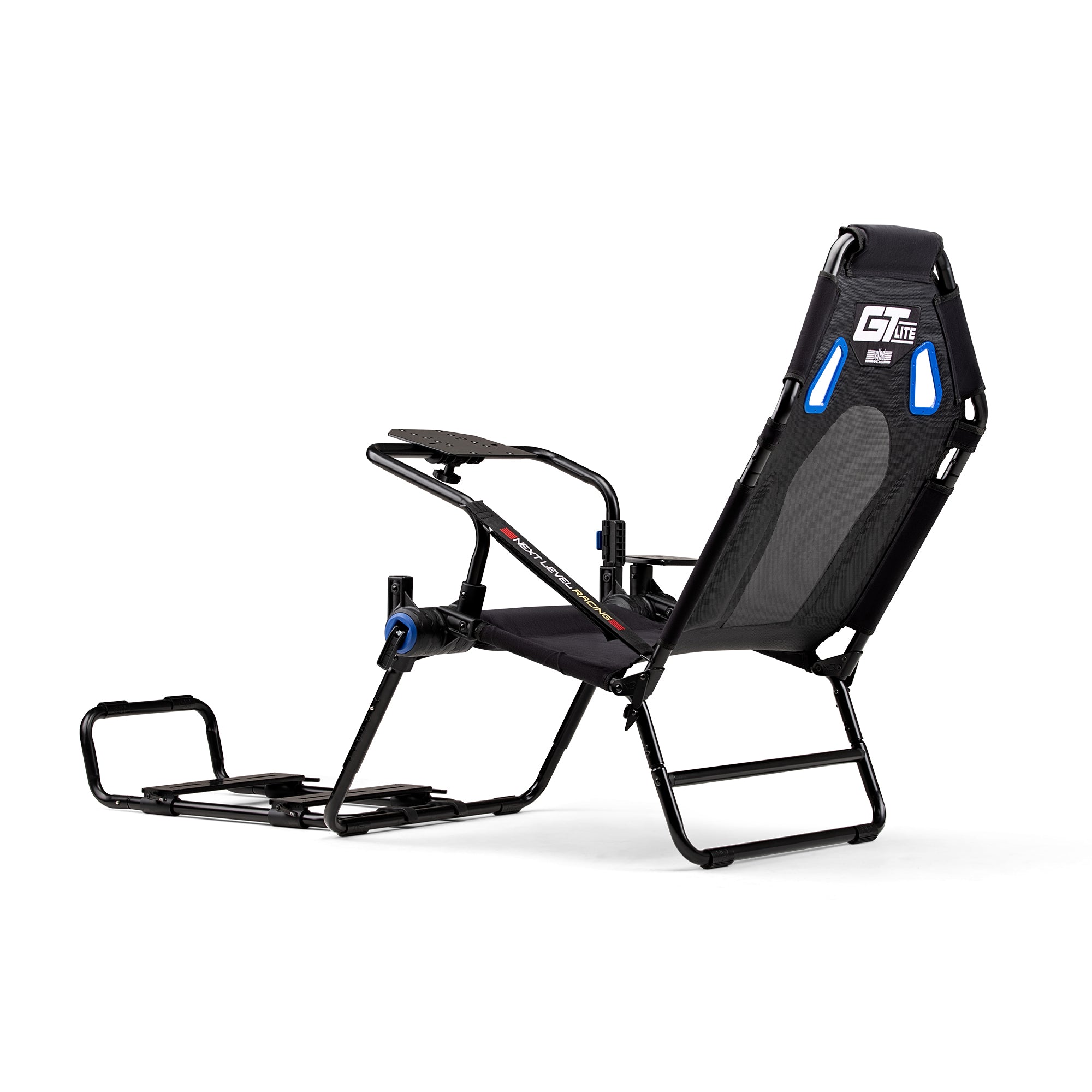 Next Level Racing GT Lite foldable sim racing cockpit — PlayStation edition
