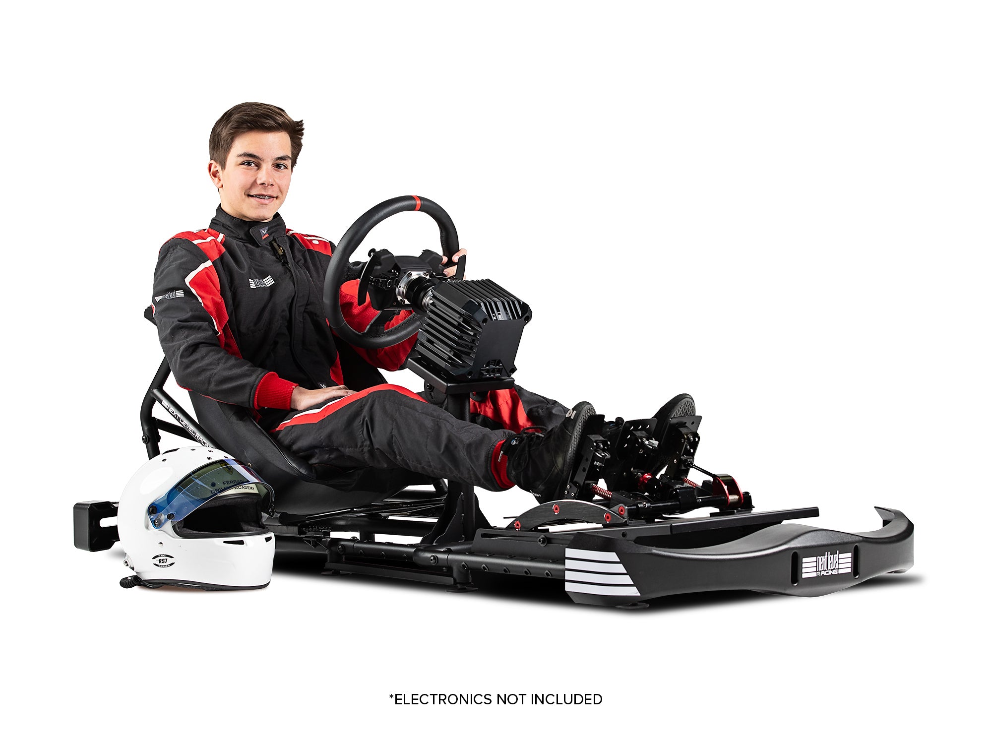 Next Level Racing Go Kart Plus sim racing cockpit — kart-style rig for all ages