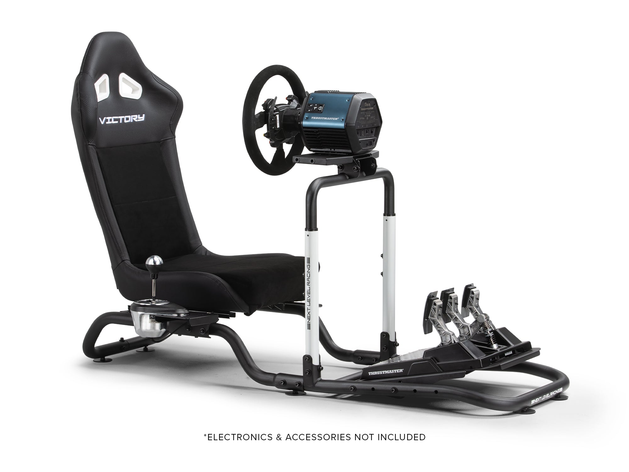 Next Level Racing Victory simulator cockpit — entry-level aluminium sim racing rig