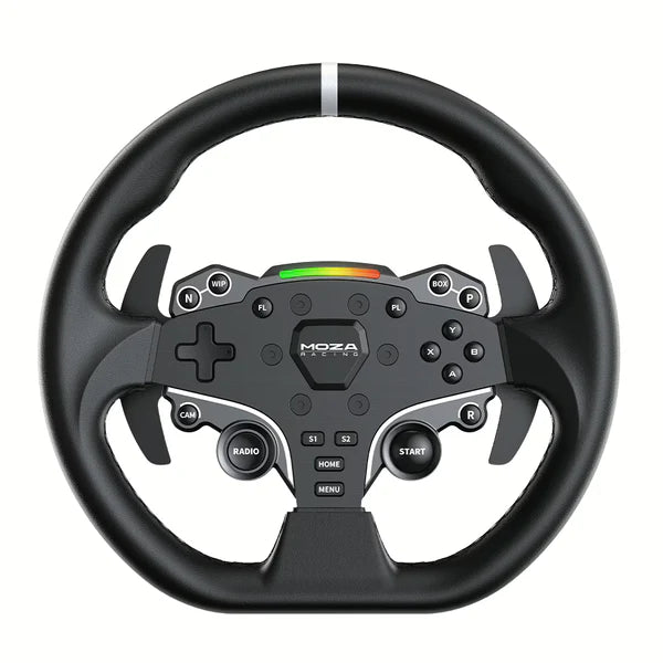 MOZA R5 sim racing bundle — direct drive wheelbase wheel and pedals complete kit