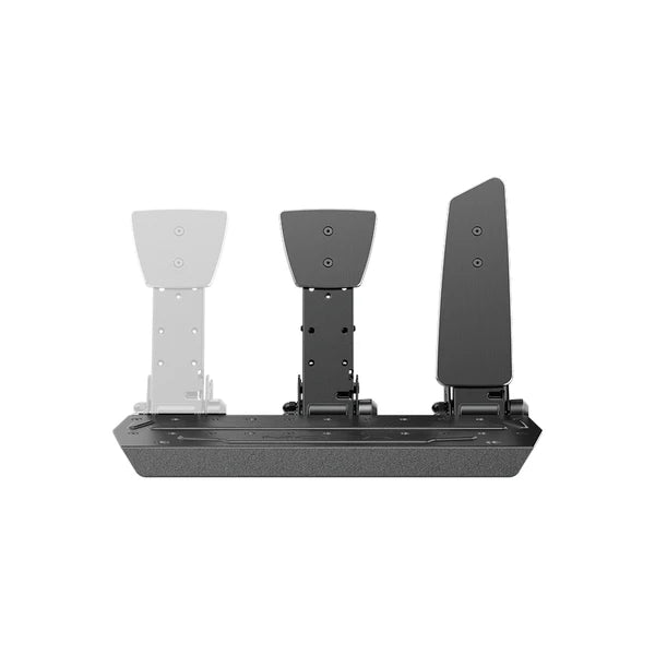 MOZA SR-P two-pedal set for sim racing — throttle and brake entry-level pedals