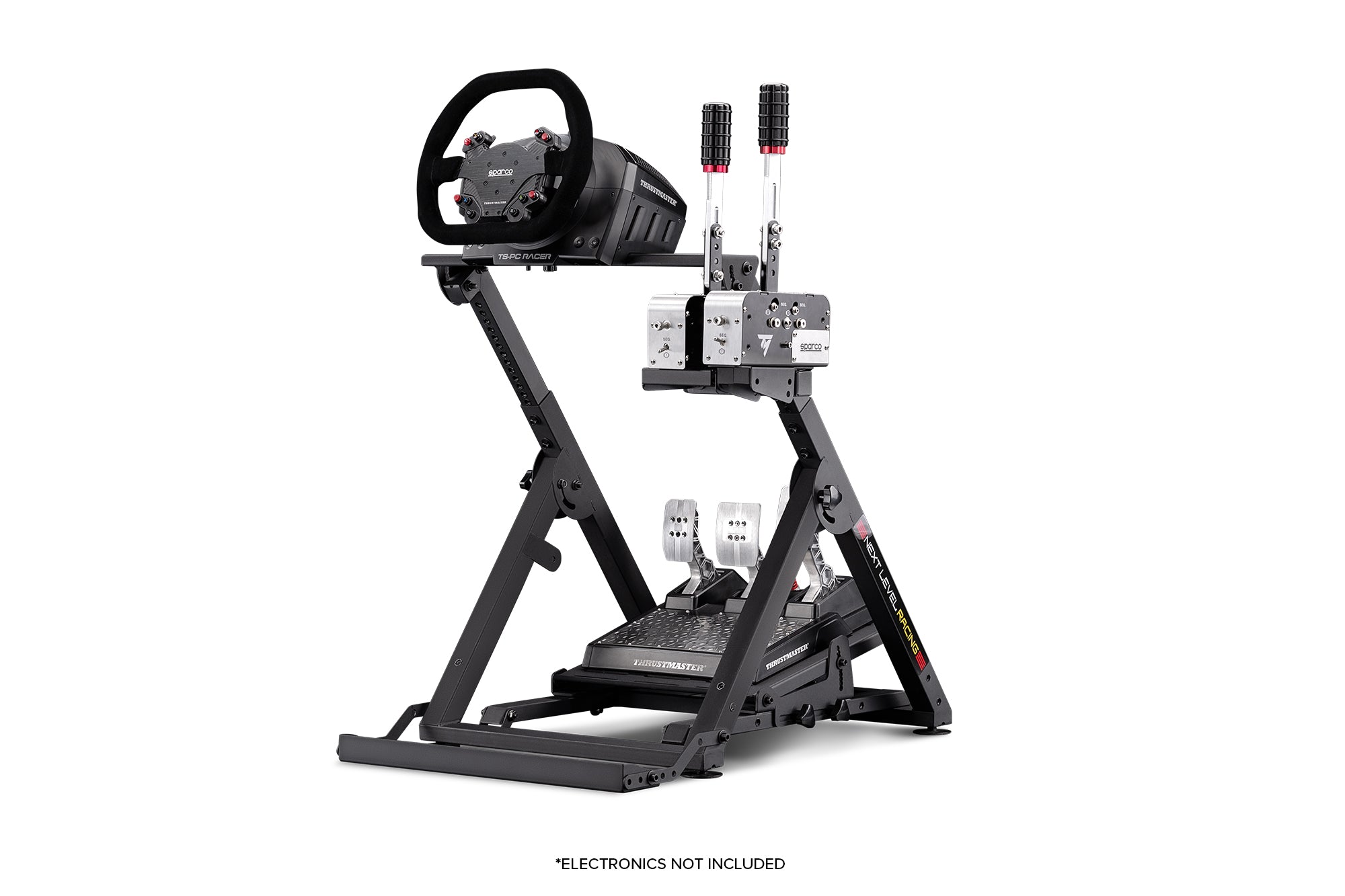 Next Level Racing Wheel Stand 2.0 — sturdy foldable sim racing wheel stand