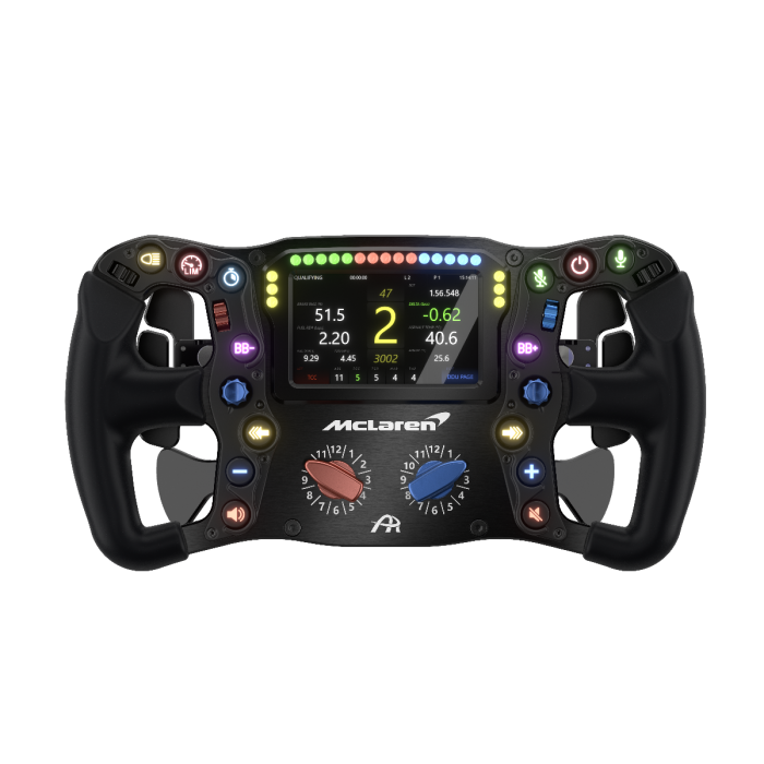 Ascher Racing McLaren Artura Ultimate USB sim racing steering wheel — officially licensed