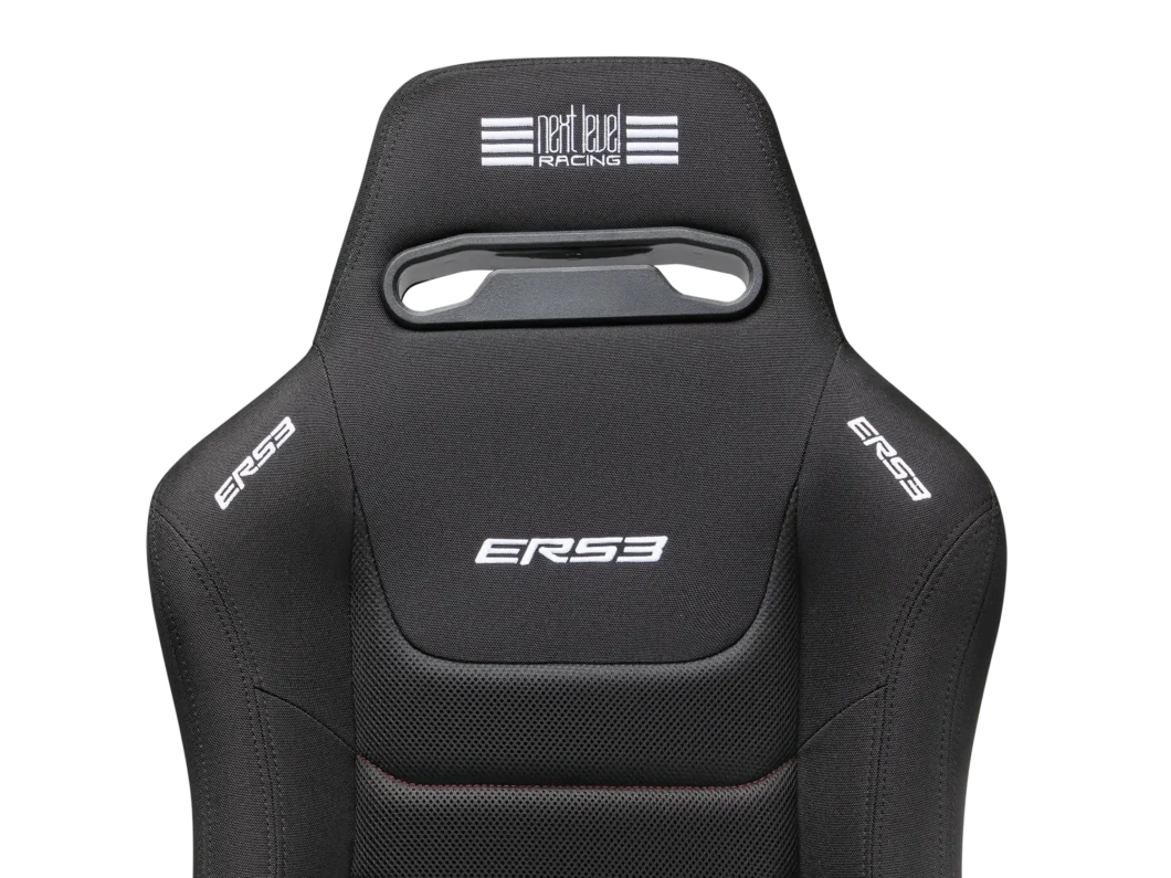 Next Level Racing ERS3 Elite Series reclining sim racing seat — fabric edition