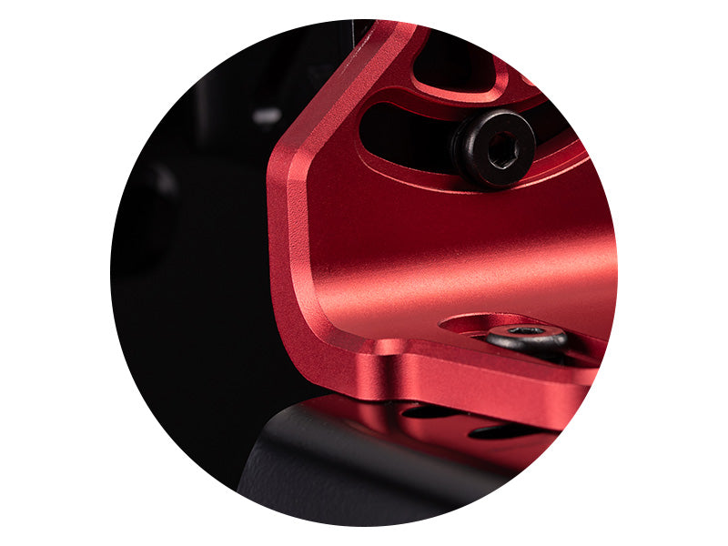 Next Level Racing F-GT Elite 160 premium direct-drive front and side mount adapter