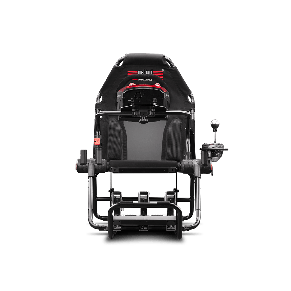 Next Level Racing GT Lite foldable simulator cockpit — compact space-saving sim rig