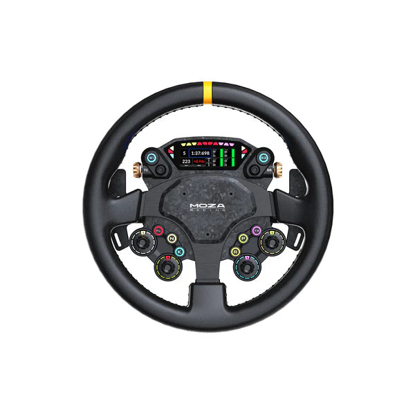 MOZA CS Pro sim racing steering wheel — compatible with all MOZA DD wheelbases