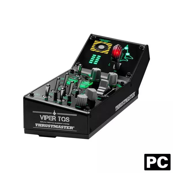 Thrustmaster Viper Panel Add-On flight sim controller — F-16 cockpit replica controls