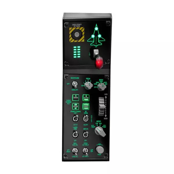 Thrustmaster Viper Panel Add-On flight sim controller — F-16 cockpit replica controls