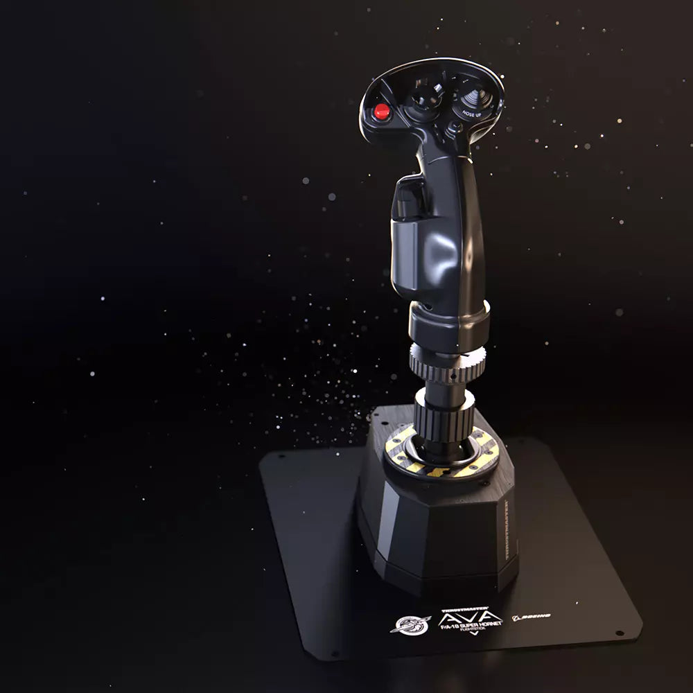 Thrustmaster AVA F/A-18 Super Hornet modular flightstick for PC flight simulation