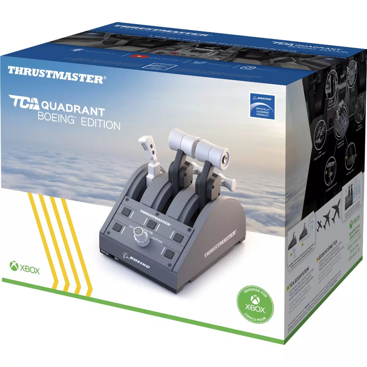 Thrustmaster TCA Quadrant Boeing Edition flight sim throttle for Xbox and PC