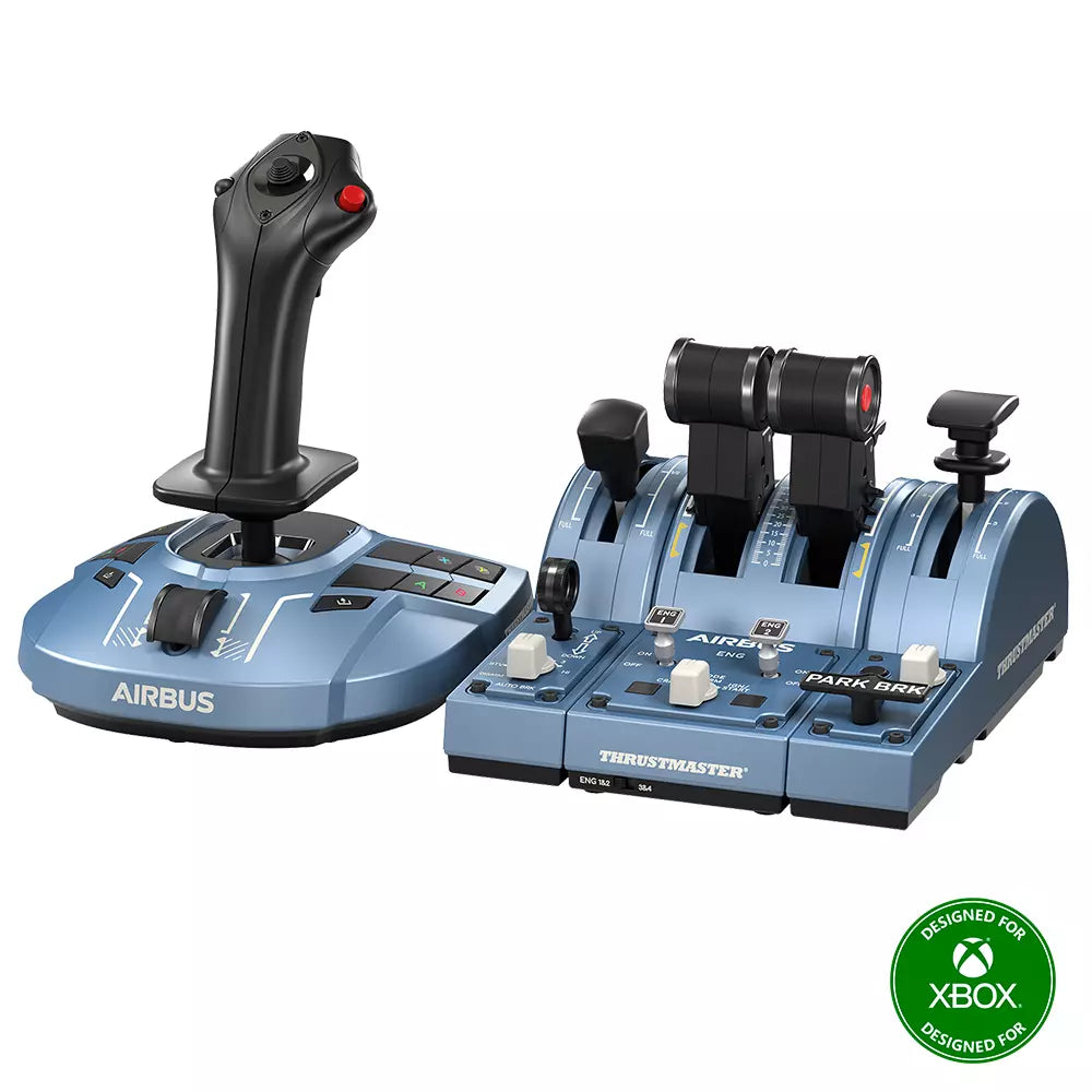 Thrustmaster TCA Captains Pack Airbus X Edition for Xbox and PC — civil aviation bundle