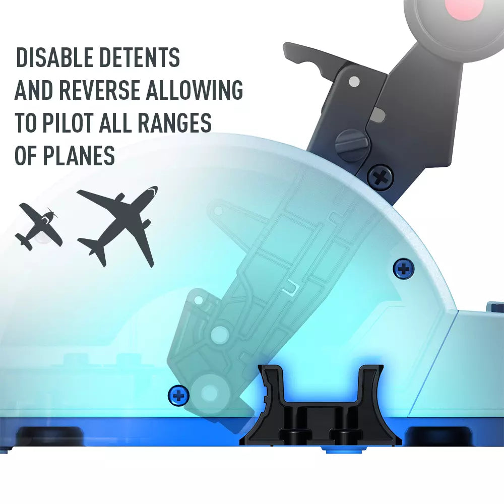Thrustmaster TCA Quadrant Airbus Edition for PC — Airbus replica throttle quadrant flight sim