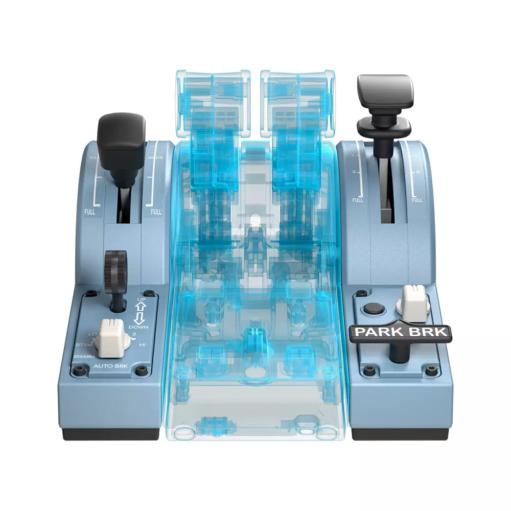 Thrustmaster TCA Quadrant Add-On Airbus Edition for PC flight sim expansion