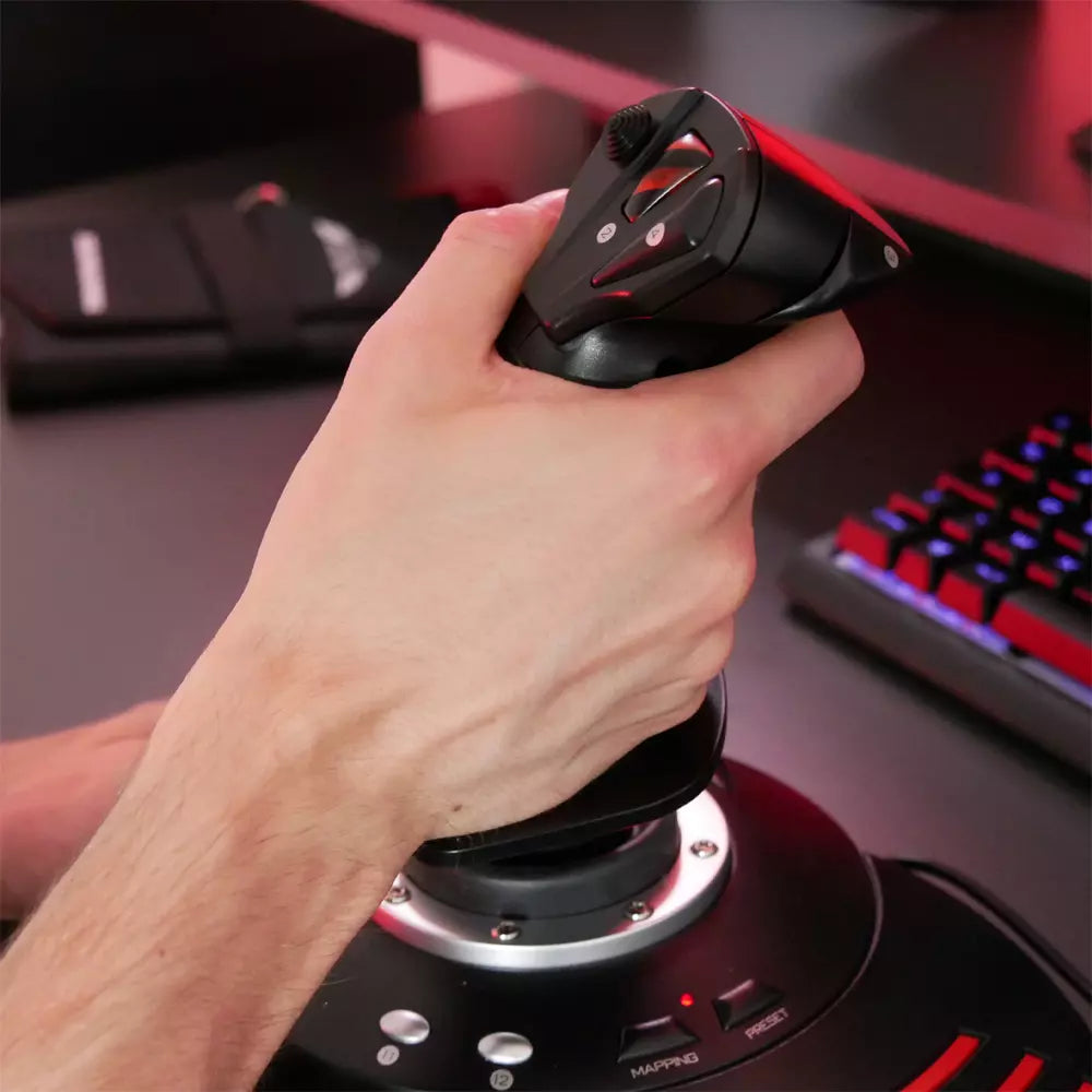 Thrustmaster T-Flight HOTAS X for PC — entry-level HOTAS flight sim controller