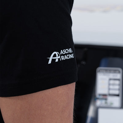 Ascher Racing Heat sim racing branded t-shirt — unisex short sleeve