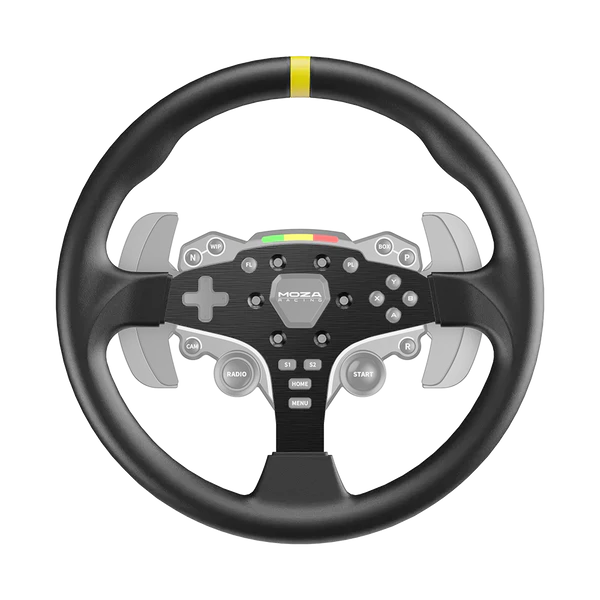 MOZA 12-inch round wheel mod for ESX XBOX sim racing wheel upgrade