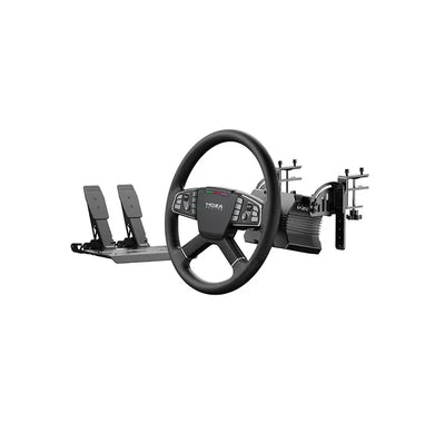 MOZA R5 trucking simulator bundle — wheelbase and truck wheel complete package