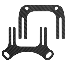 Ascher Racing 4 and 5 inch sim racing dashboards — compact telemetry display