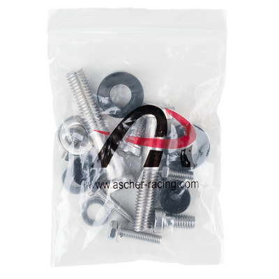 Ascher Racing 4 and 5 inch sim racing dashboards — compact telemetry display