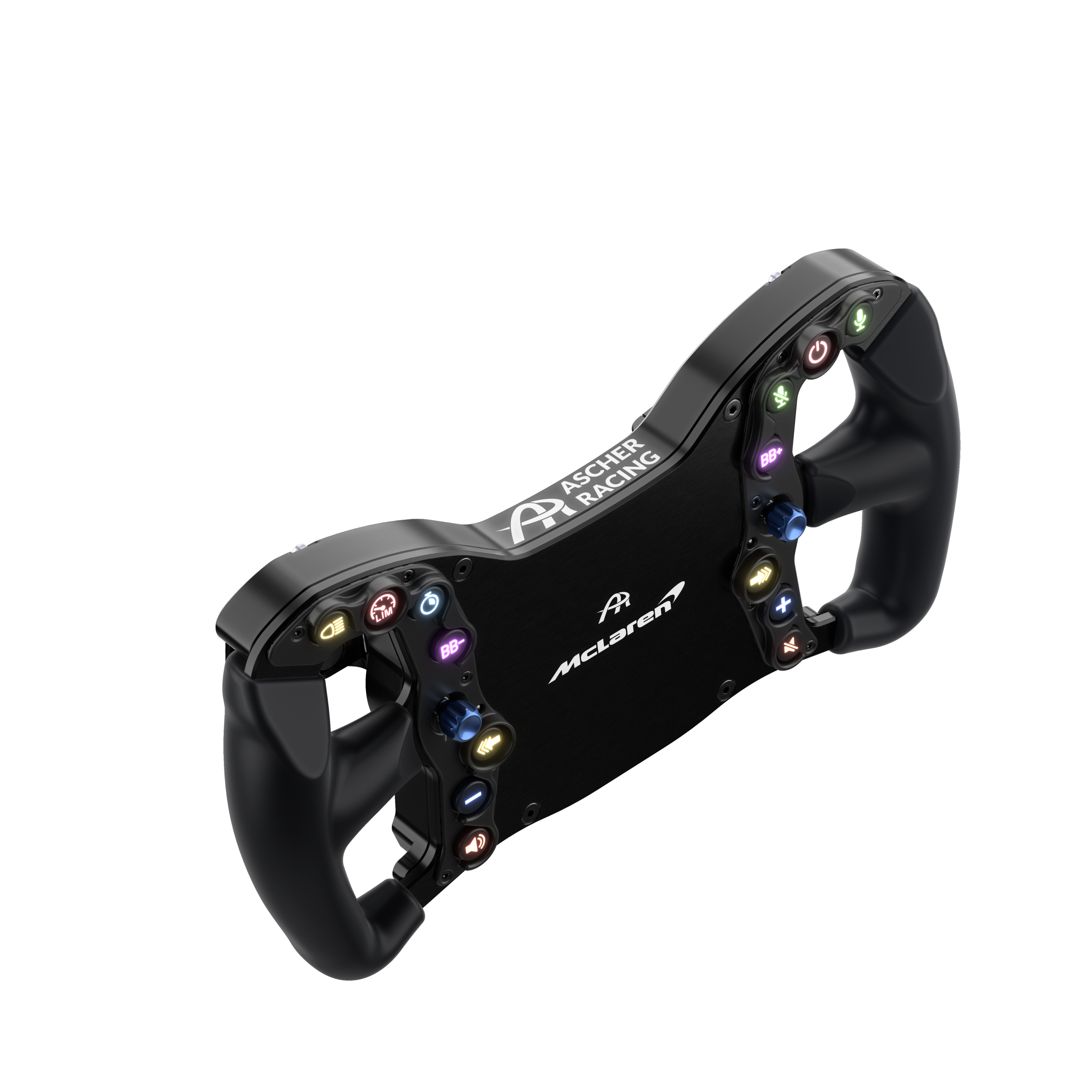 Ascher Racing McLaren Artura Sport sim racing steering wheel — McLaren licensed sport model