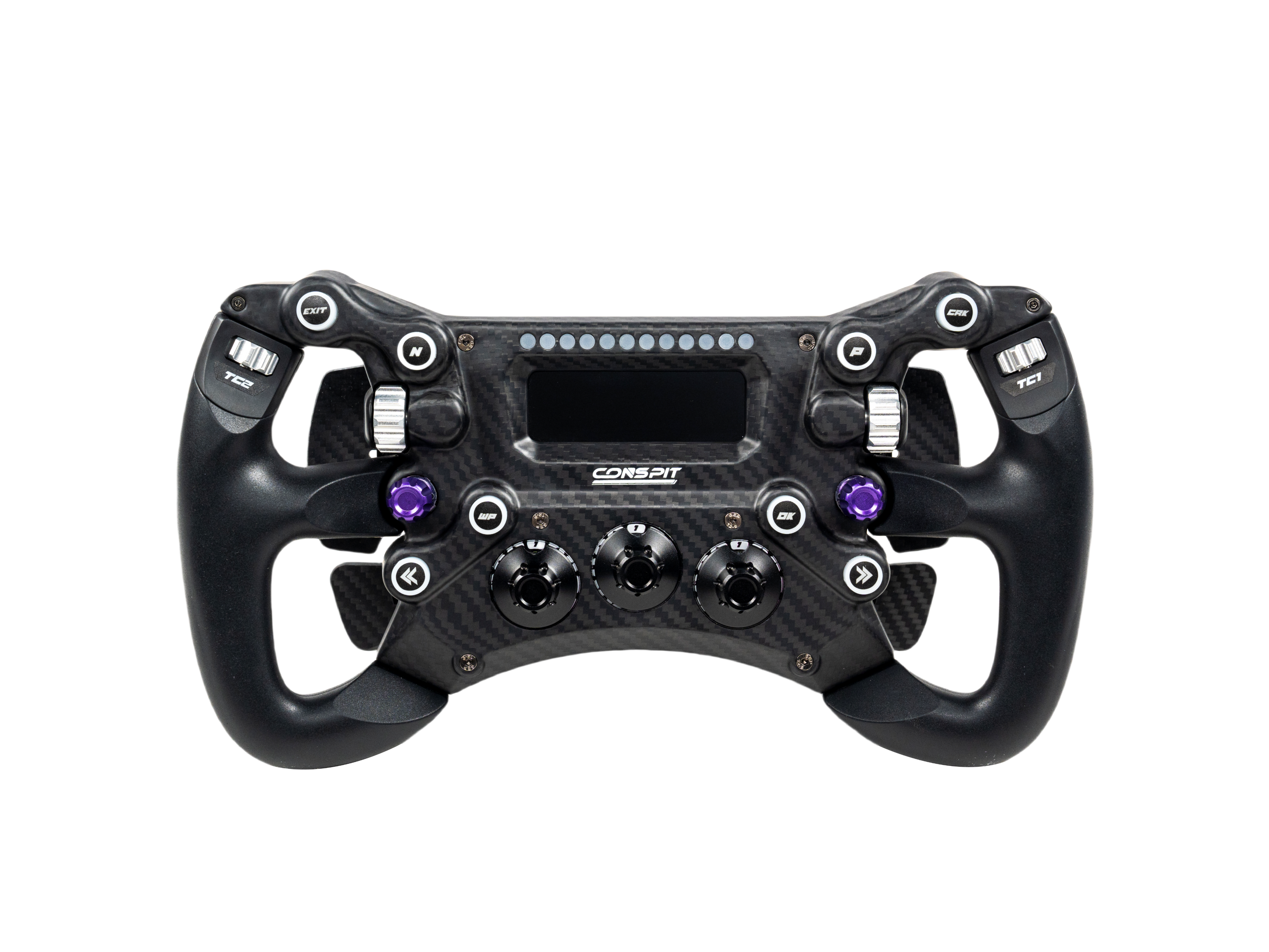 Conspit 300 GT sim racing steering wheel — 300mm GT-style ergonomic wheel
