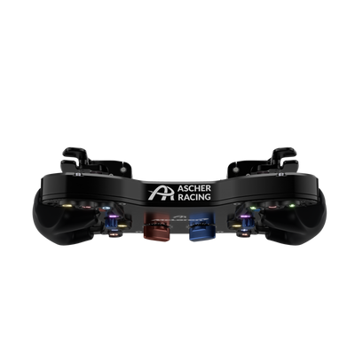 Ascher Racing McLaren Artura Pro sim racing steering wheel — licensed McLaren GT design