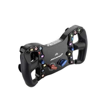 Ascher Racing McLaren Artura Pro sim racing steering wheel — licensed McLaren GT design