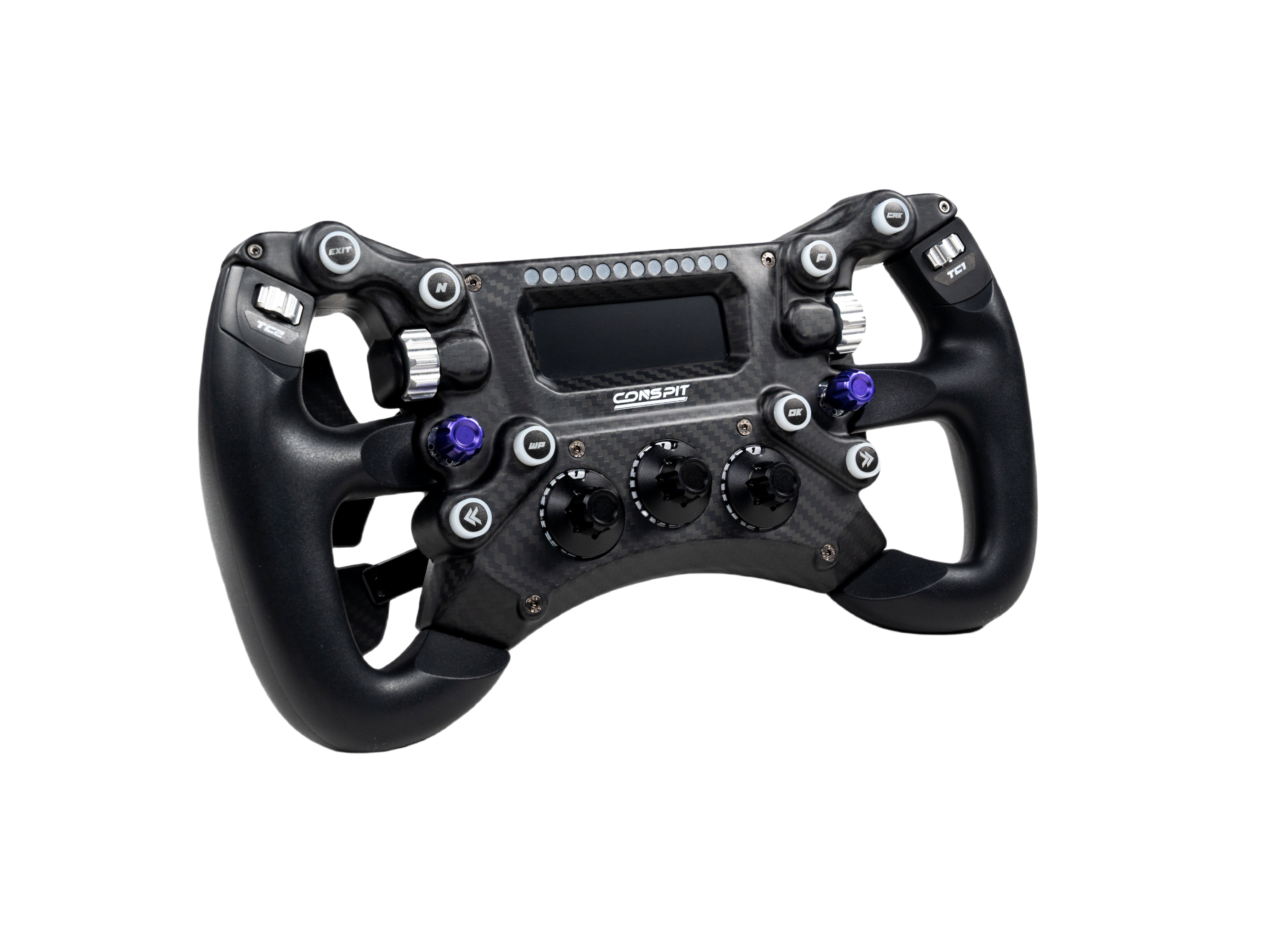 Conspit 300 GT sim racing steering wheel — 300mm GT-style ergonomic wheel
