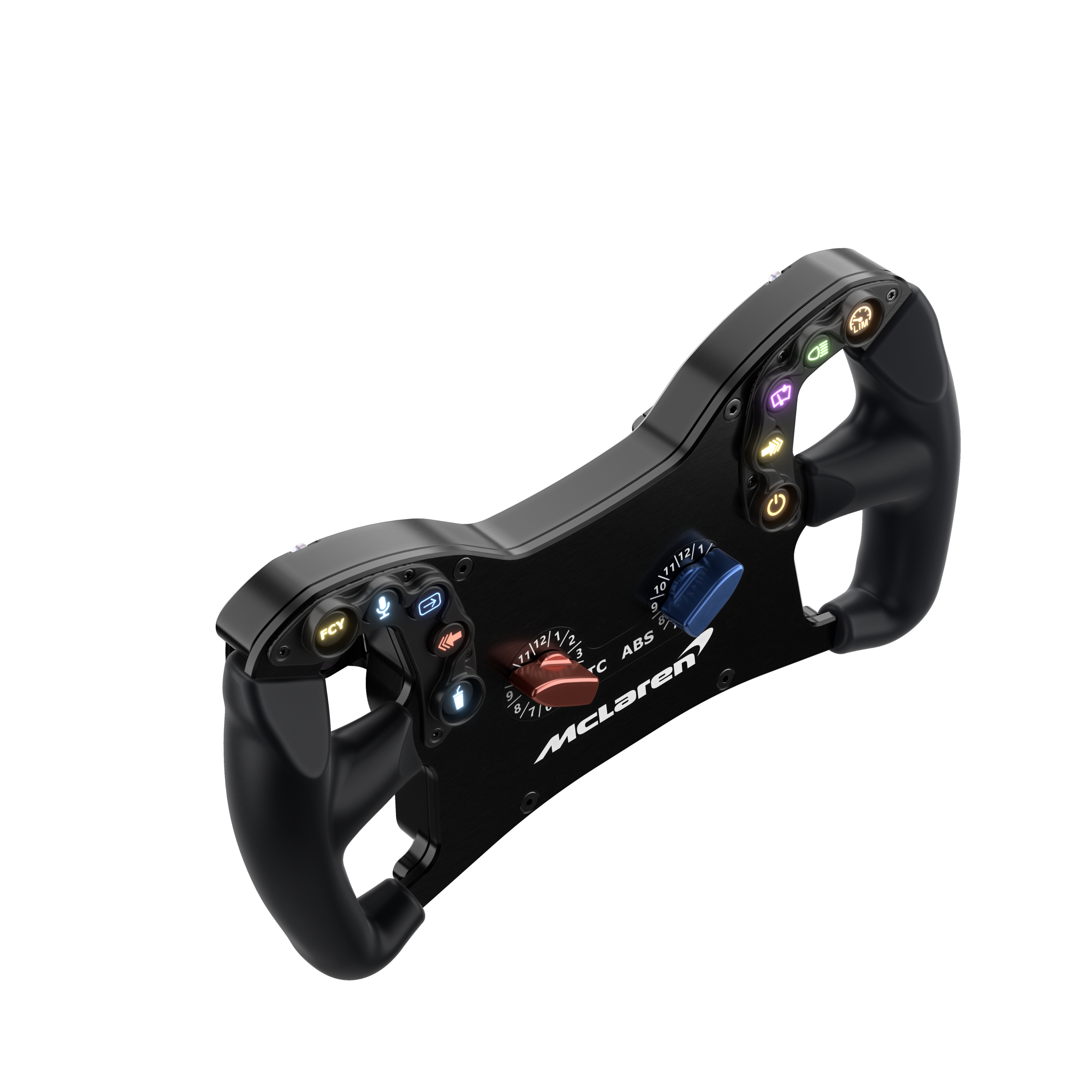 Ascher Racing McLaren Artura GT4 USB sim racing steering wheel — licensed GT4 replica