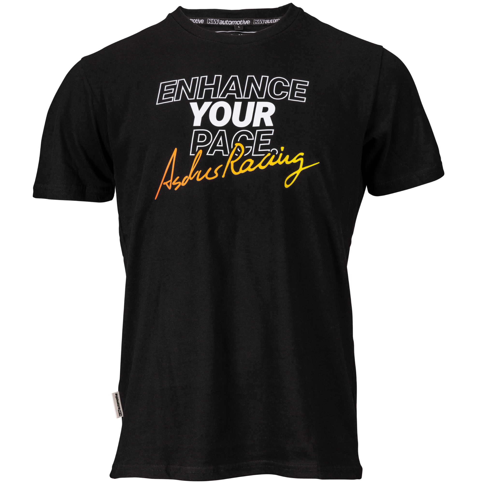 Ascher Racing Heat sim racing branded t-shirt — unisex short sleeve