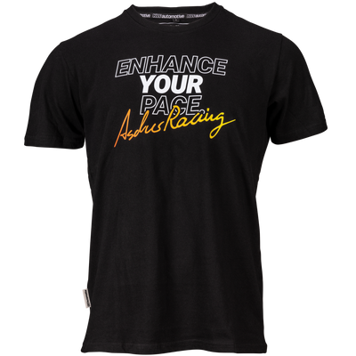 Ascher Racing Heat sim racing branded t-shirt — unisex short sleeve